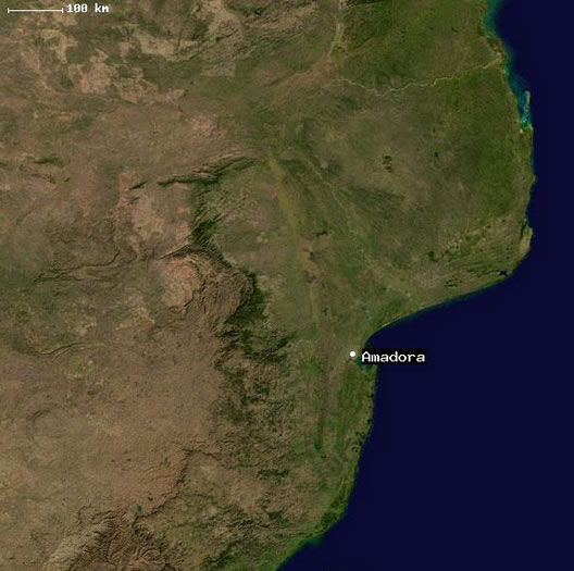 Amadora satellite image