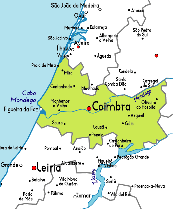 Coimbra Map