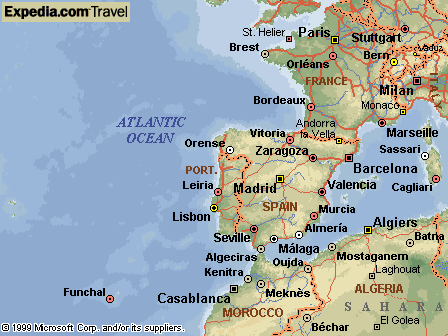 porto map europe