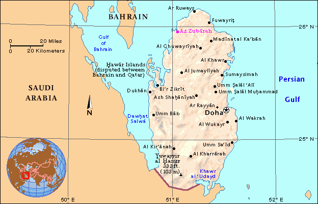 qatar lusail map