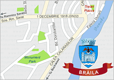 braila city map