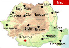 craiova map