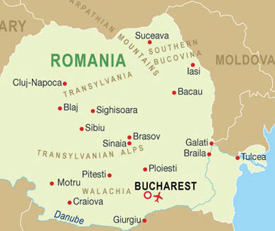 romania political map Iasi