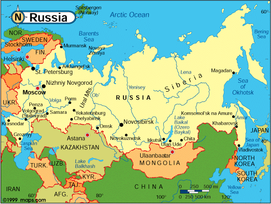 russia map Cheboksary