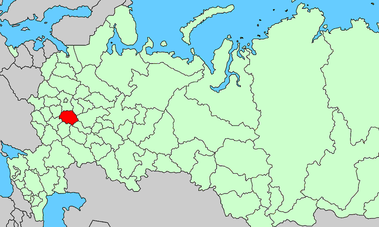 russia ryazan map
