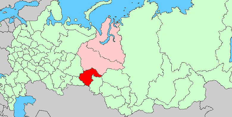 russia tyumen map