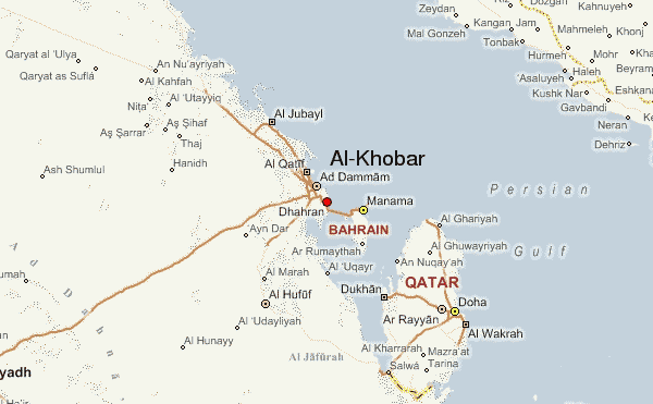 Al Khubar city map