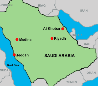 Al Khubar map saudi arabia