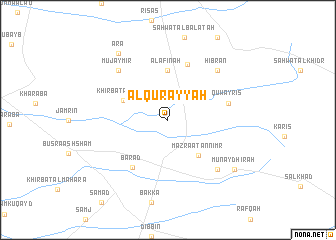 Qurayyah map