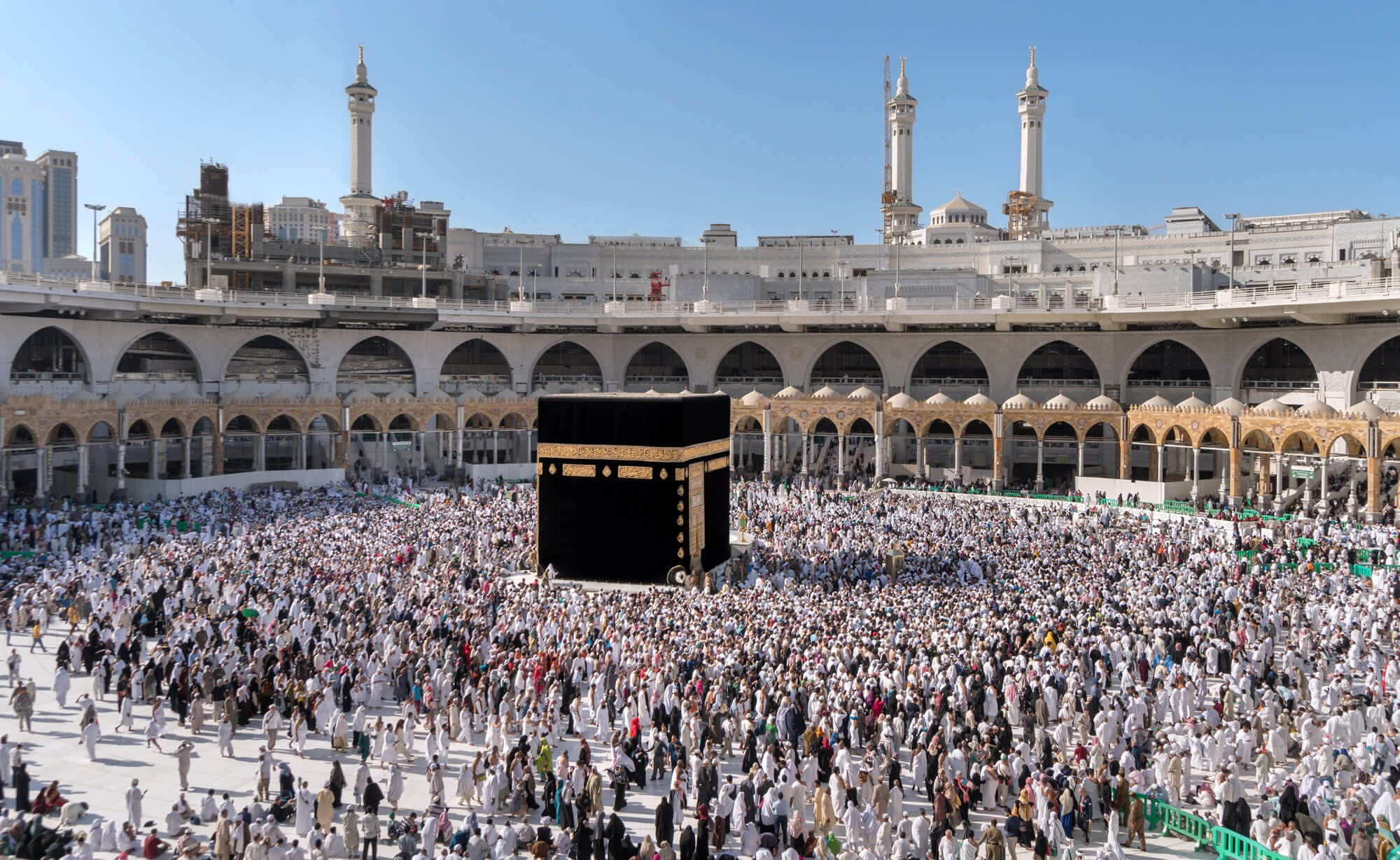 Muslim pilgrims Mecca