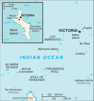 Seychelles Maps