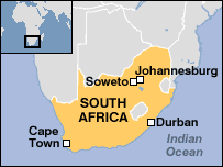 south africa Soweto map