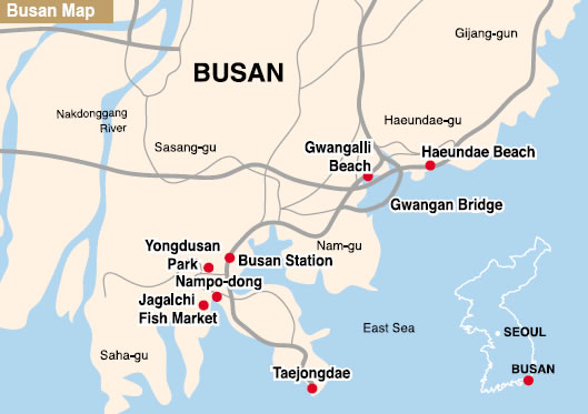 busan map