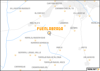 Fuenlabrada Map Fuenlabrada Map