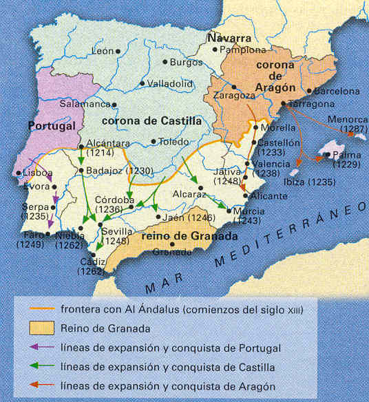 Reconquista Iberian Peninsula 13th Century