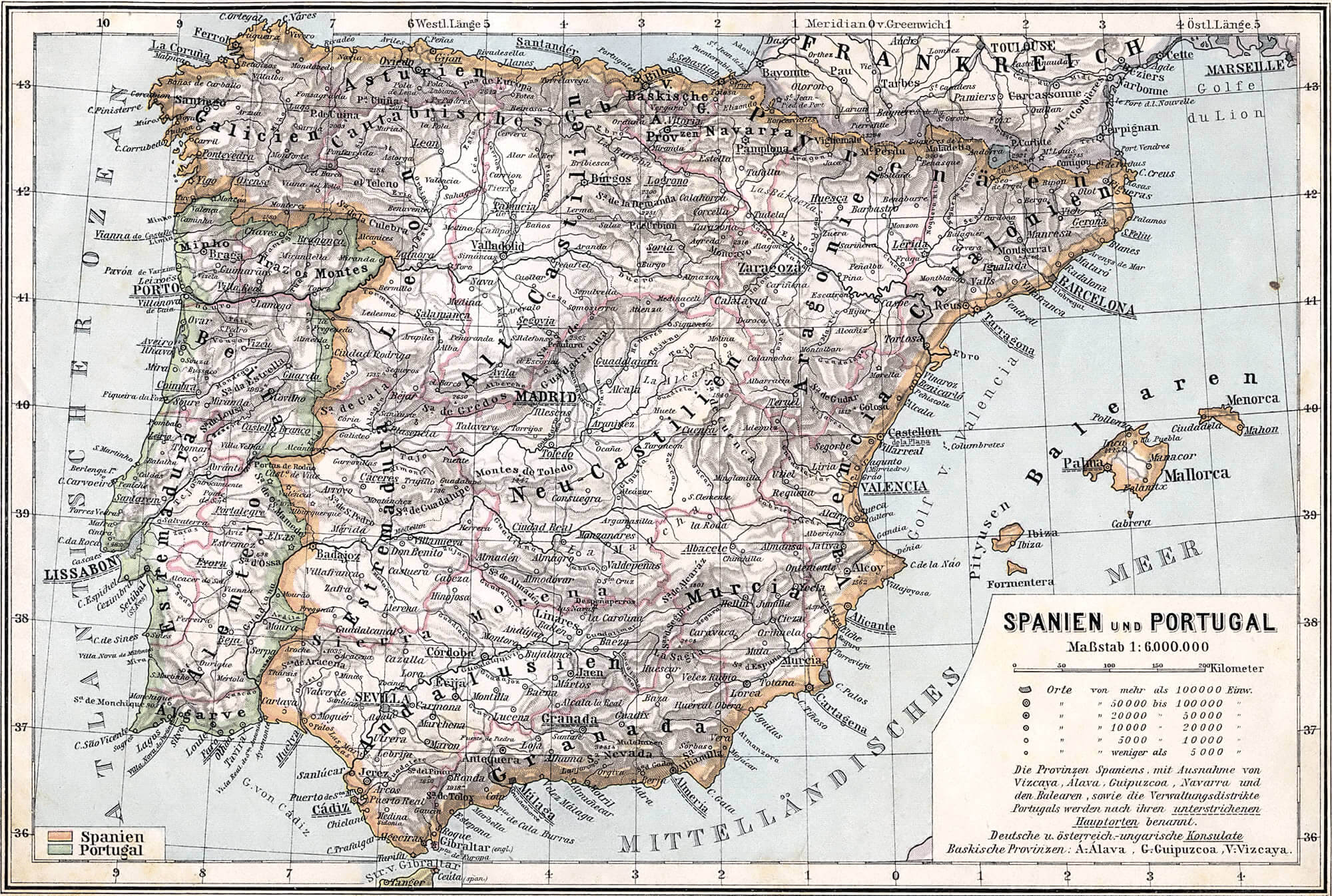 Spain Historical Map