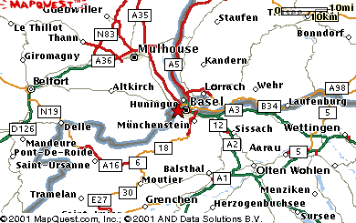 Allschwil basel map