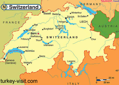 basel switzerland map