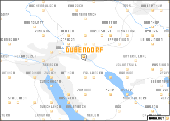 Dübendorf Map