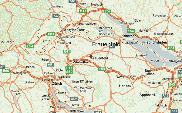 Frauenfeld map