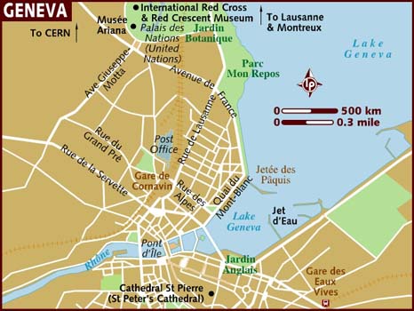 map of geneve