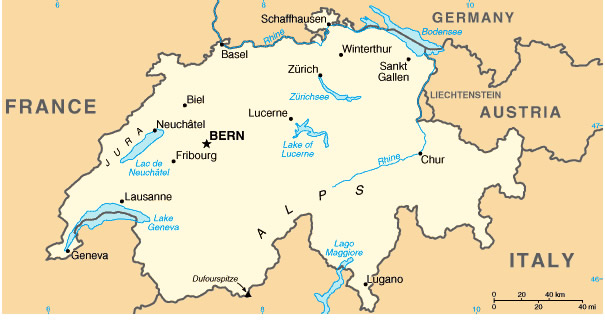 switzerland Geneva map