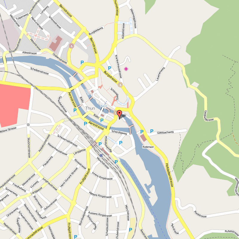 thun city map