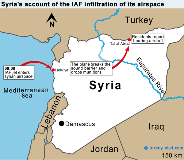 syria Damascus map