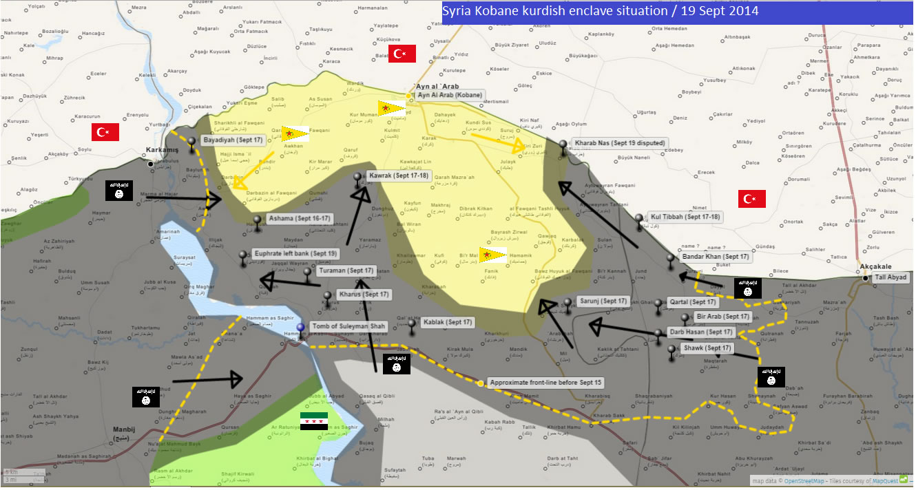 syria kobane kurdish enclave turkish border