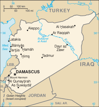 syria maps