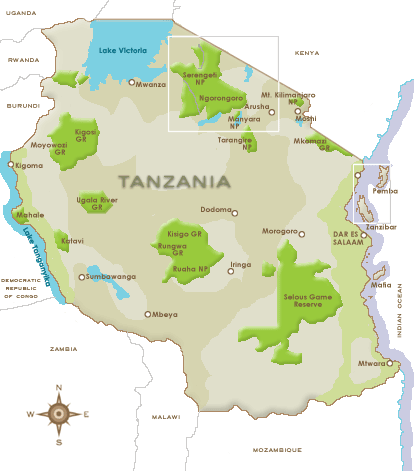 Image result for map of tarangire national park tanzania Tanzania, National park