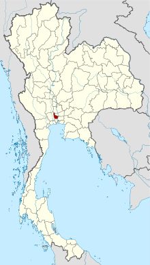 Thailand Nonthaburi location map