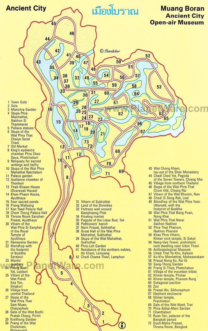 Samut Prakan city map