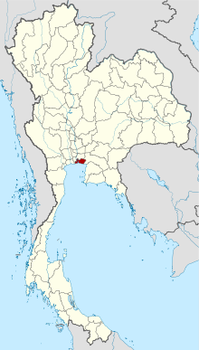 Thailand Samut Prakan location map