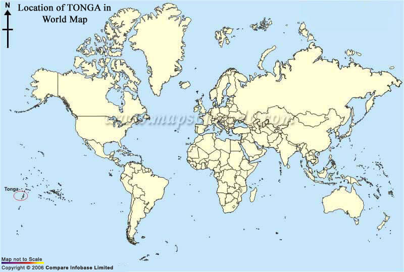 tonga map