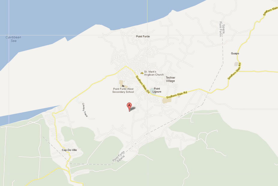 map of Point Fortin