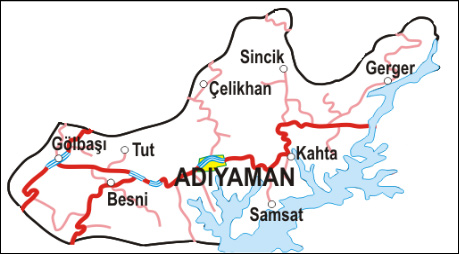 adiyaman town map
