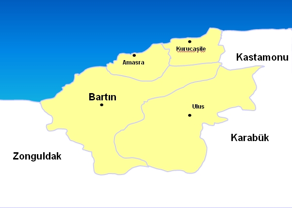 bartin towns map