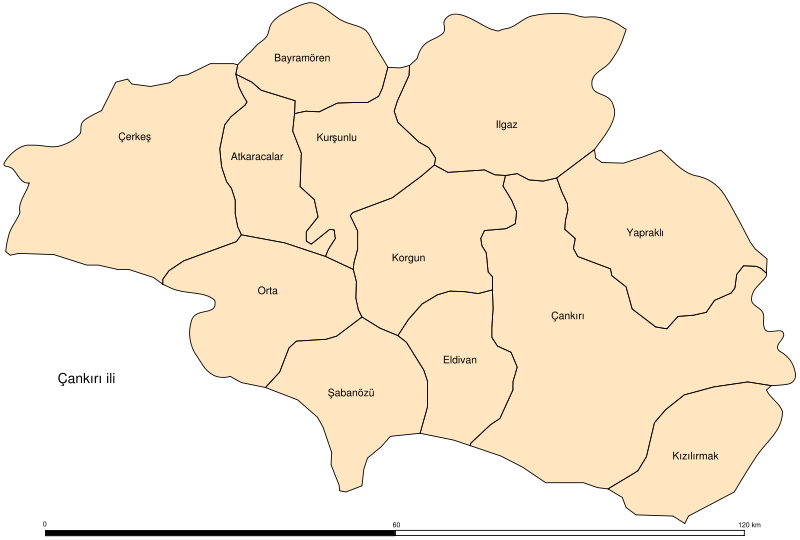 cankiri map