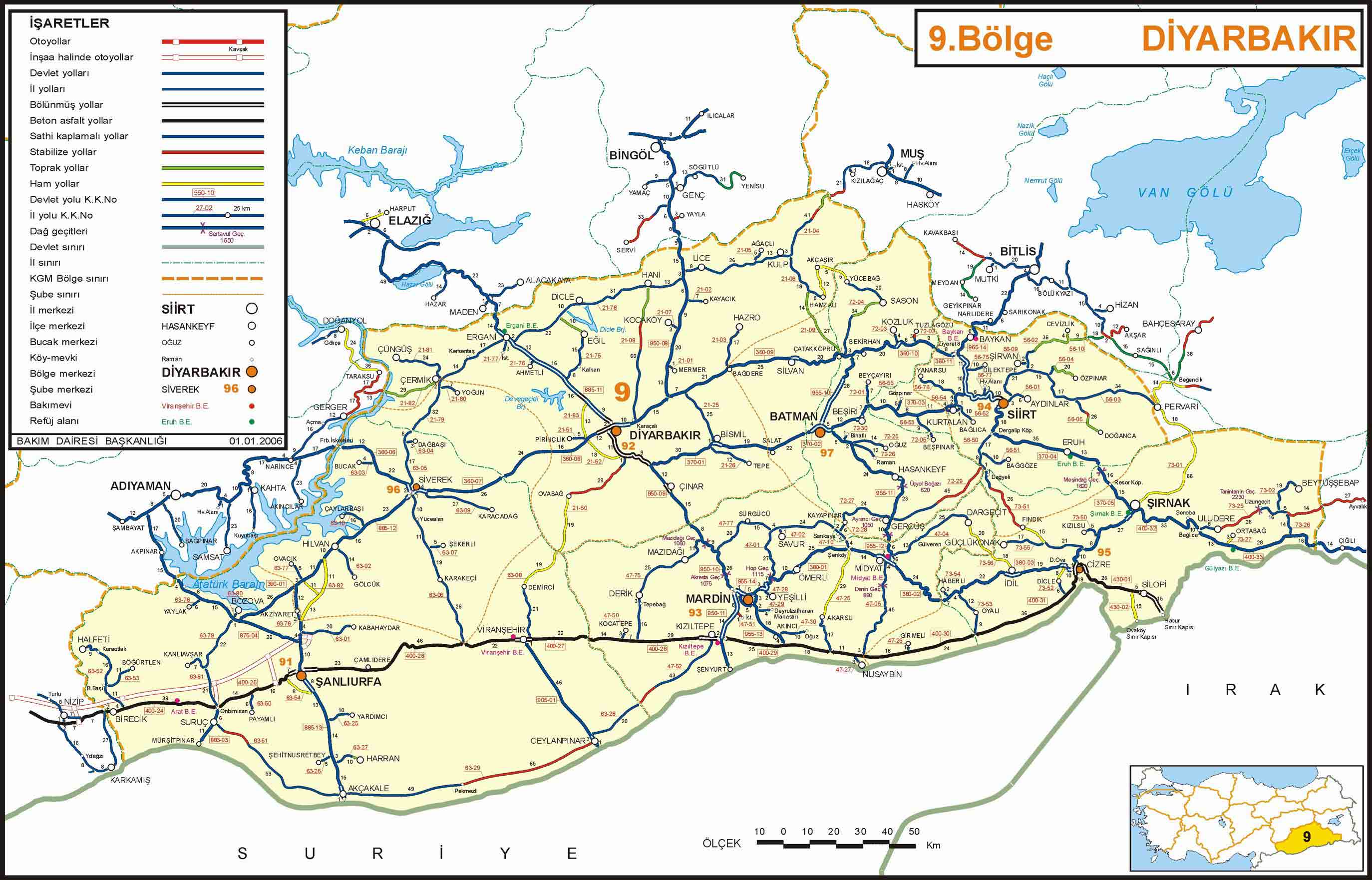 diyarbakir road map