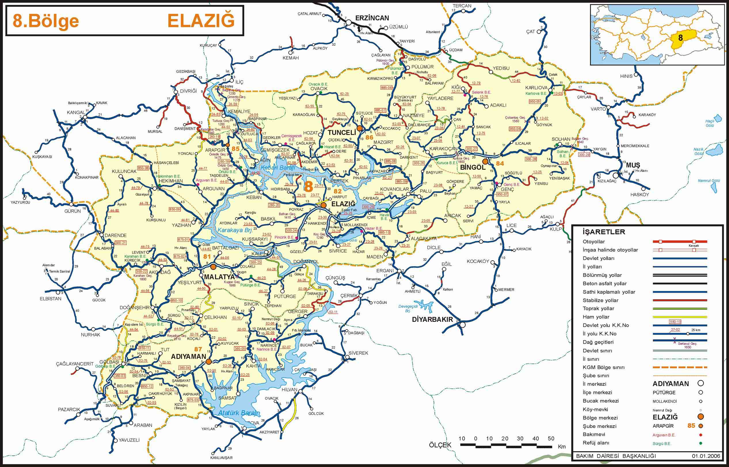 elazig map