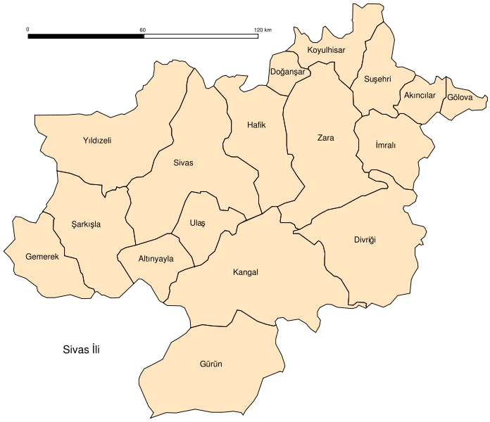 sivas map