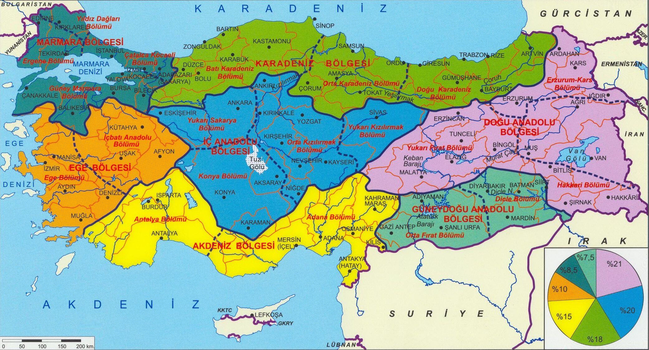 turkey provinces map b