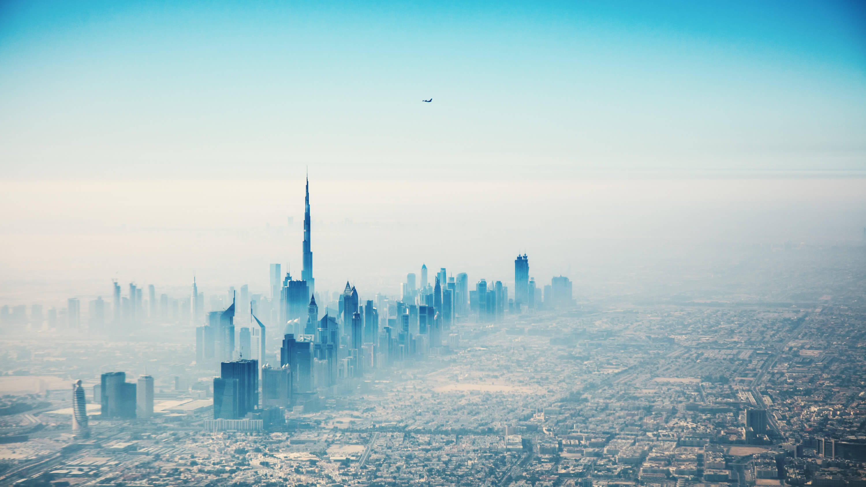 Dubai Aerial View, United Arab Emirates