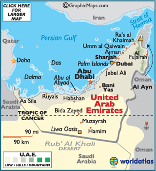 Shariqah map