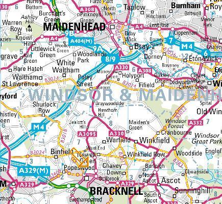 Bracknell Map