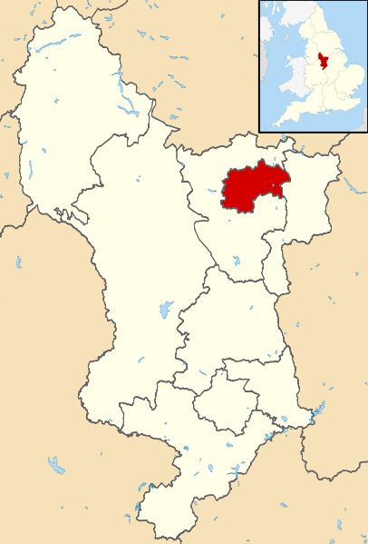 Chesterfield map