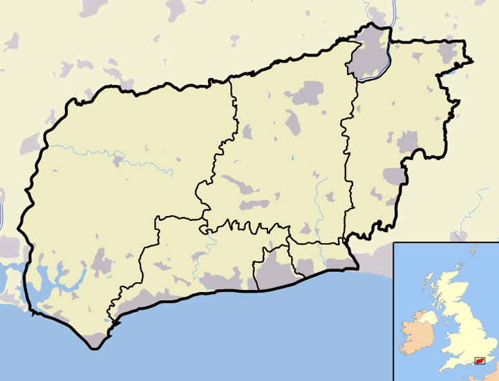 Crawley map