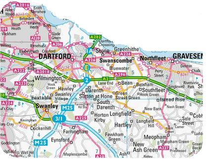 map of Dartford