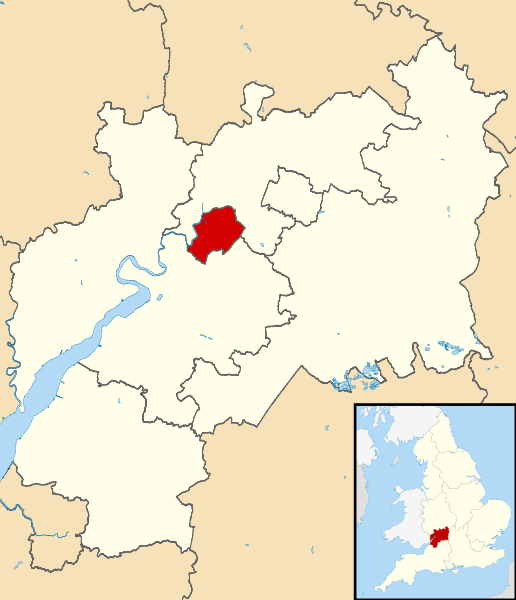 map of Gloucester